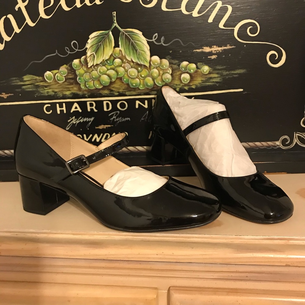 NEW CLARKS | CHINABERRY POP BLOCK MARYJANE SHOES